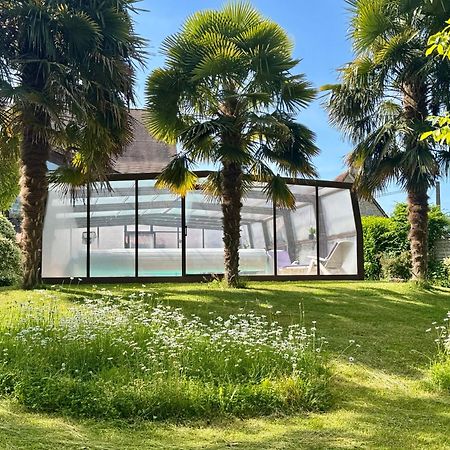 Maison De Charme Piscine Couverte Chauffee Mayrinhac-Lentour Exterior foto